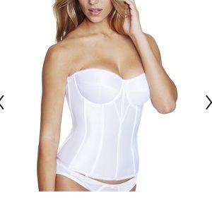 DOMINIQUE JULIETTE CORSET WHITE SIZE 38B